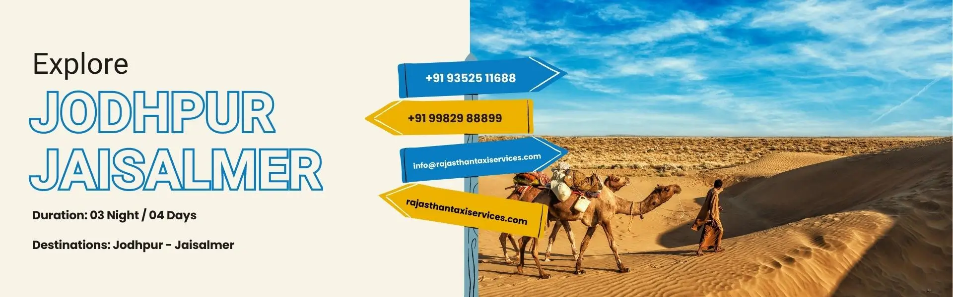 Jodhpur - Jaisalmer Tour Package